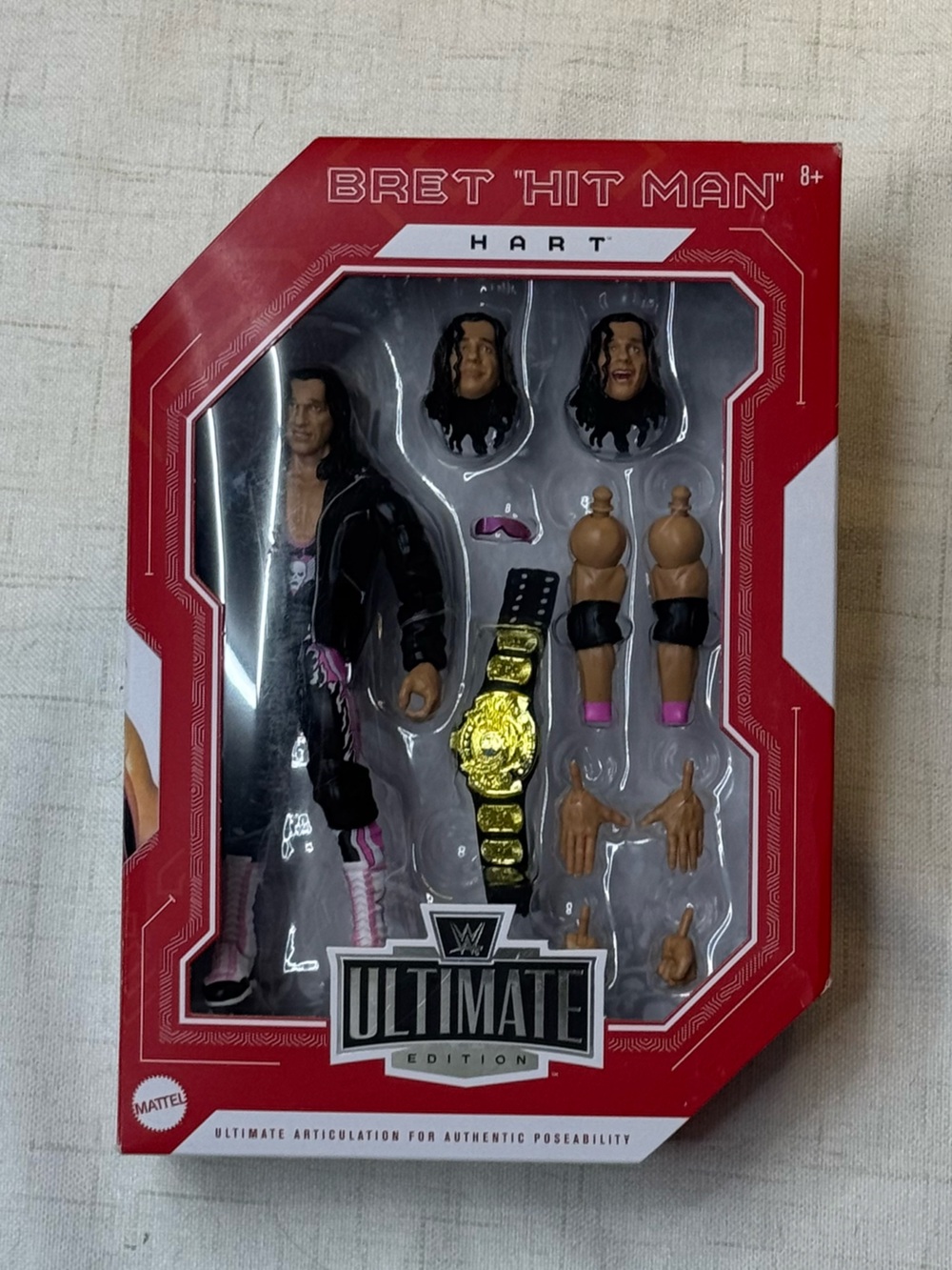 2024 WWE Mattel Ultimate Edition Monday Night War Series 1 Bret "Hit Man" Hart